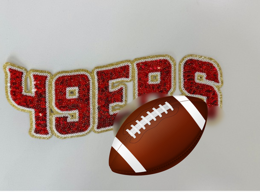 9er sequin patch