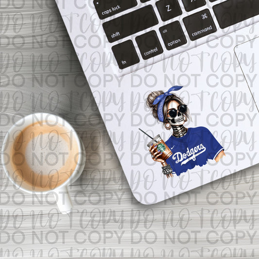 Skelly LA- 4 inch decal