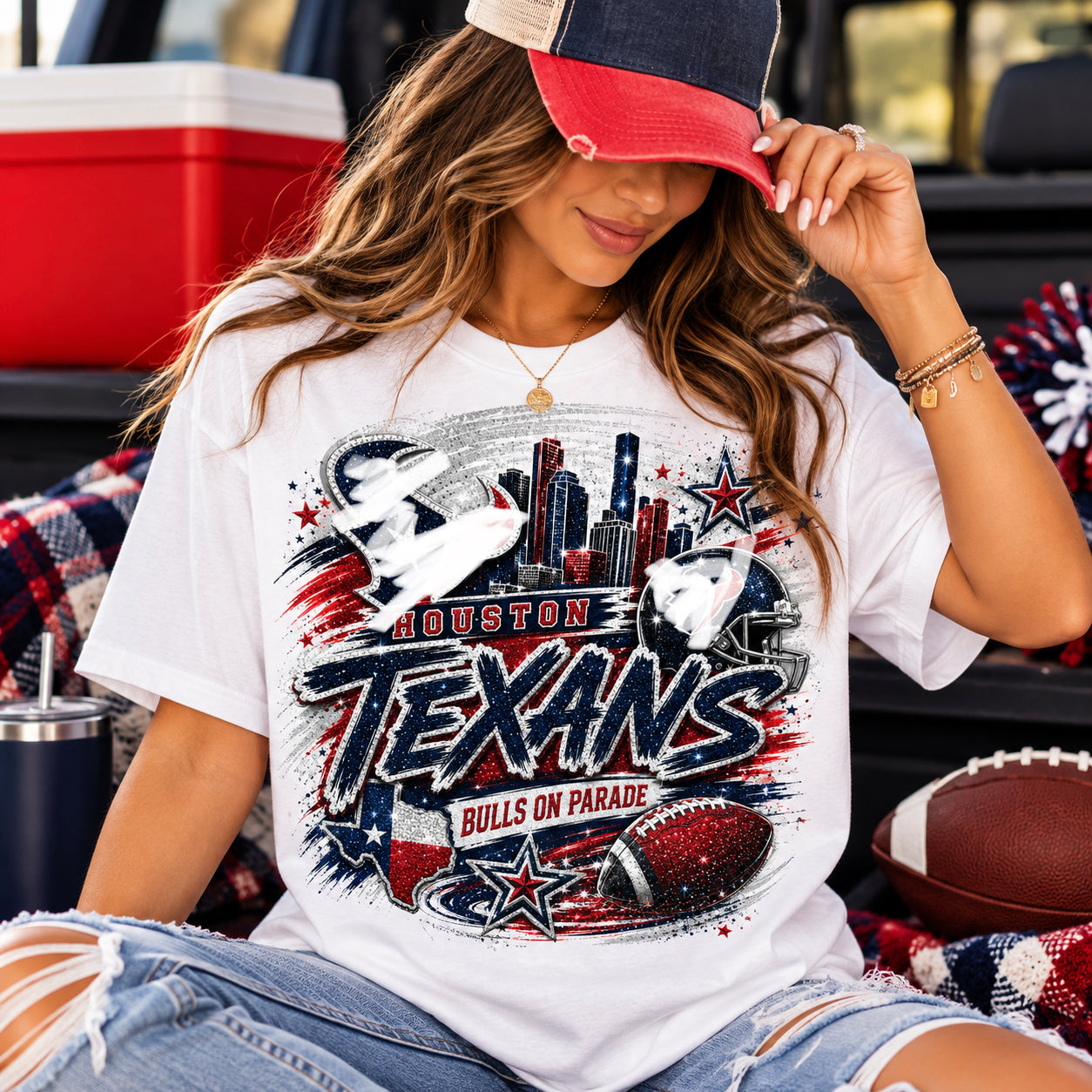 Houston (I have to blur certain parts of design on here)