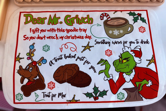 Exclusive Green man placemat