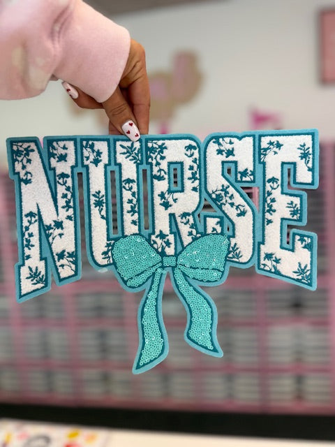 Nurse Chenille Patch