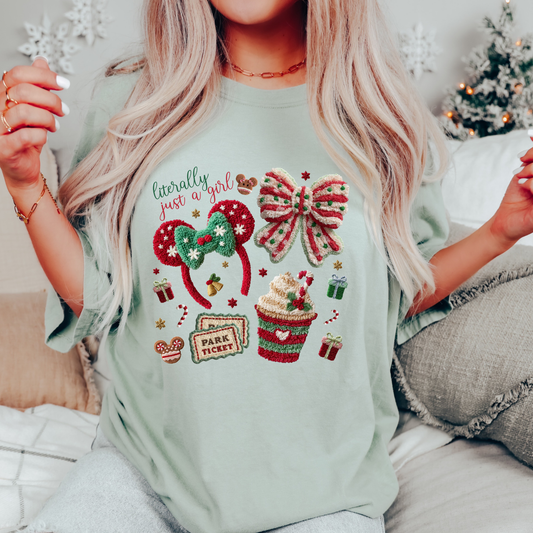 Literally just a Christmas girly
