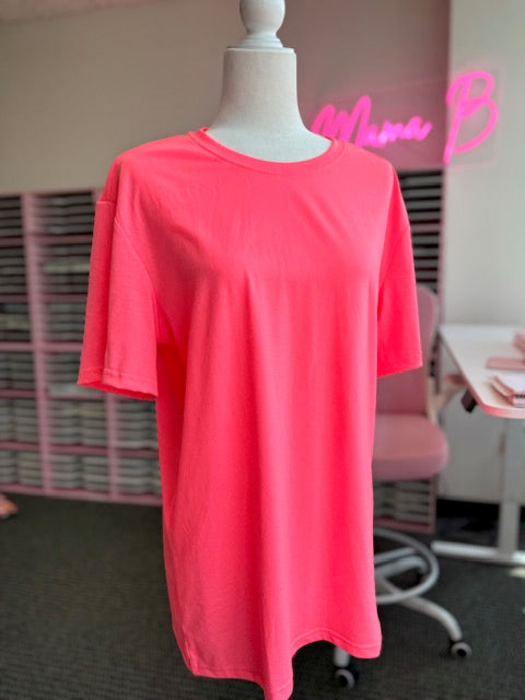 Hot Pink Neon- Adult Unisex Shirt