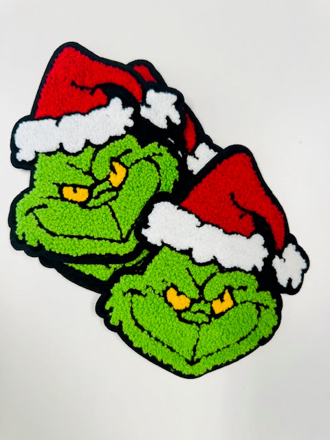 Green Grin Patch