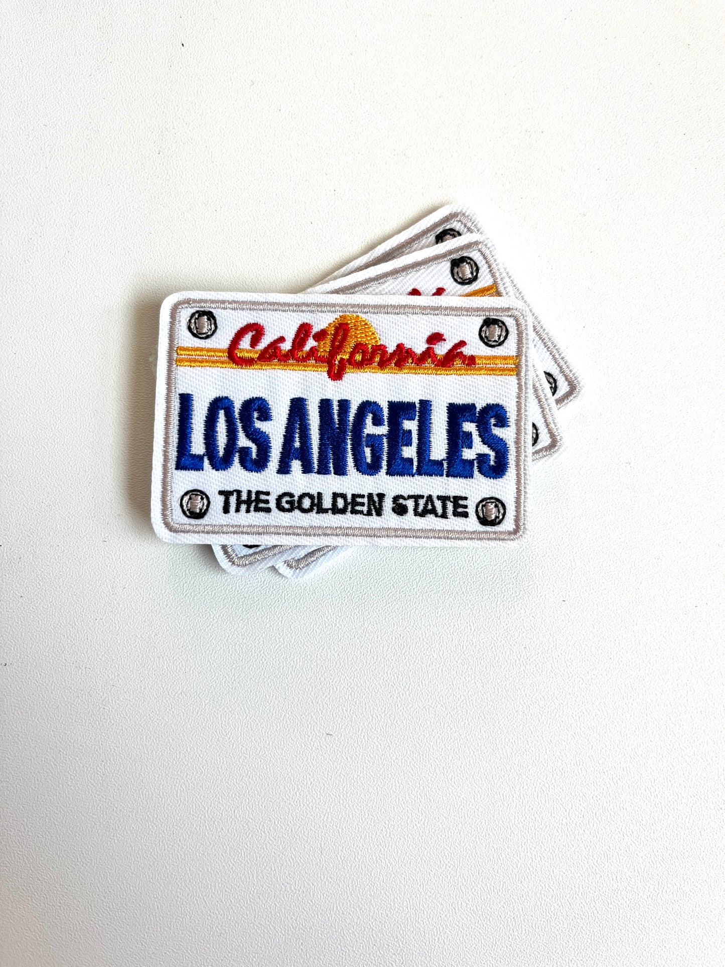 LA License Hat Patch (Small)