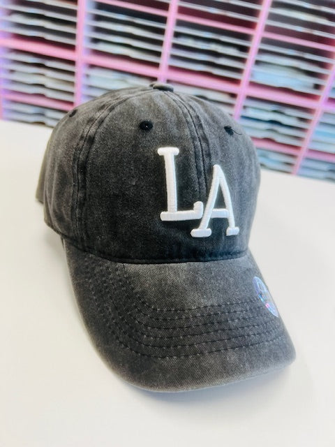 Black LA Hat