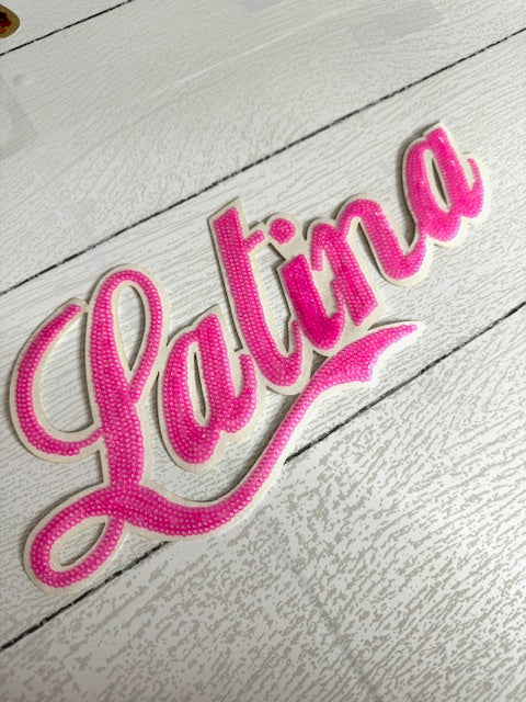 Latina PINK Patch