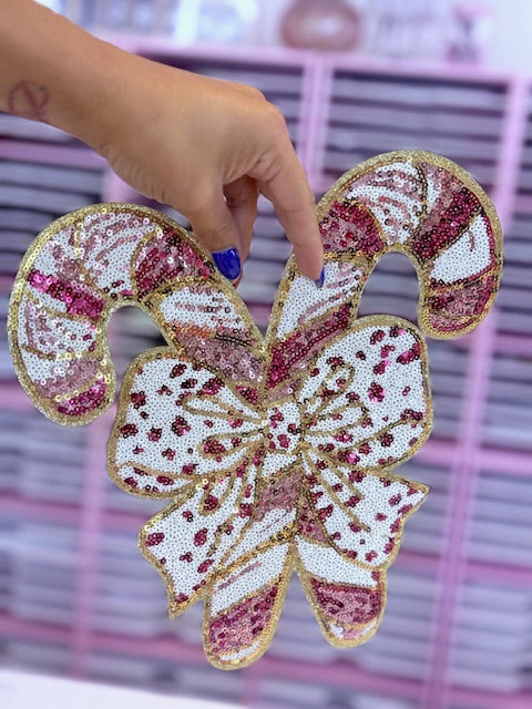 Candycane Bow