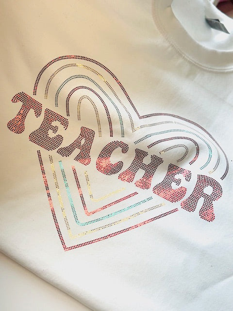 Teacher Spangle Transfer