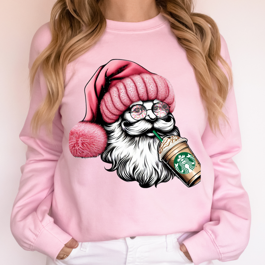 Pink Beanie Santa(pre order)