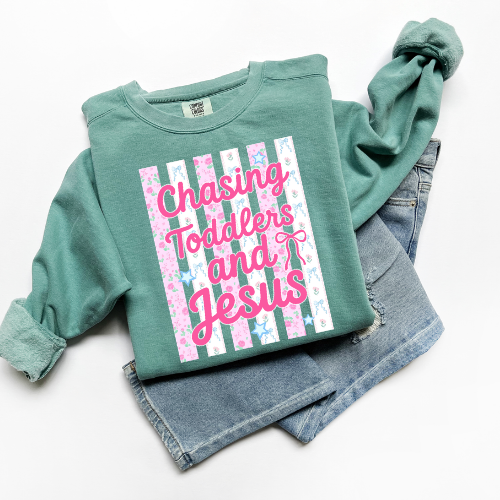 Chasing toddlers and Jesus