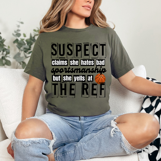 Suspect and Basketball
