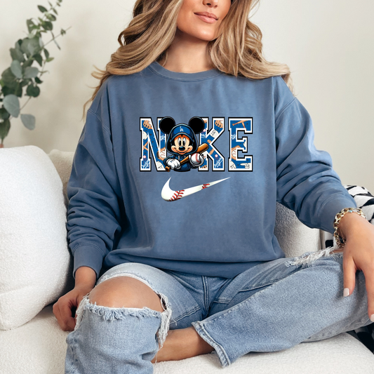 Baseball swoosh- Adult