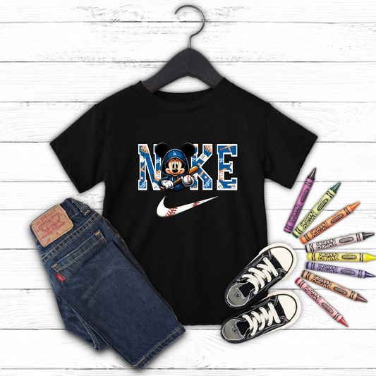Baseball swoosh- Toddler