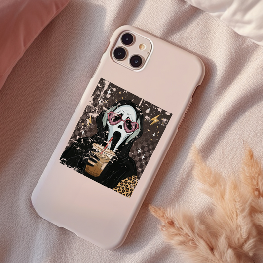 Iced coffee scream- 4 inch Decal