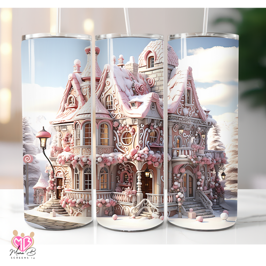 3D Pink Christmas