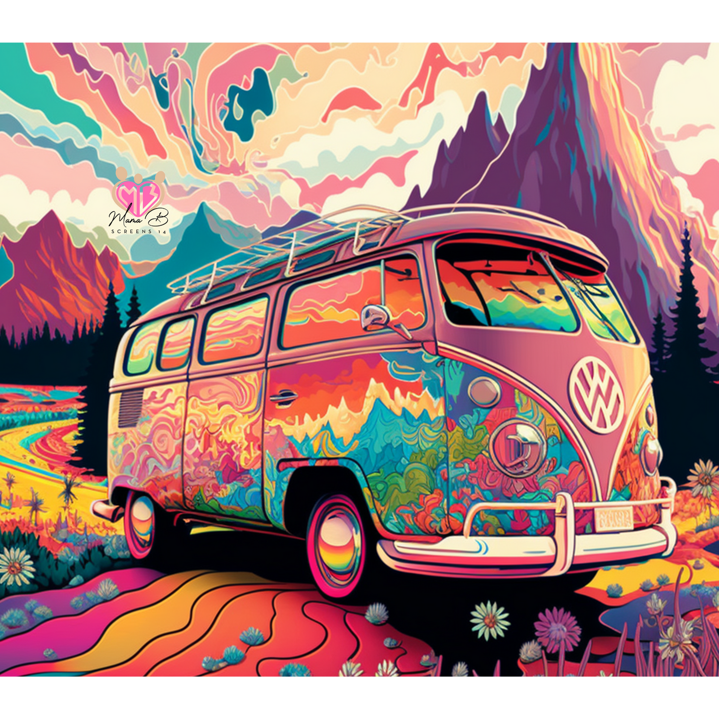 Colorful Van