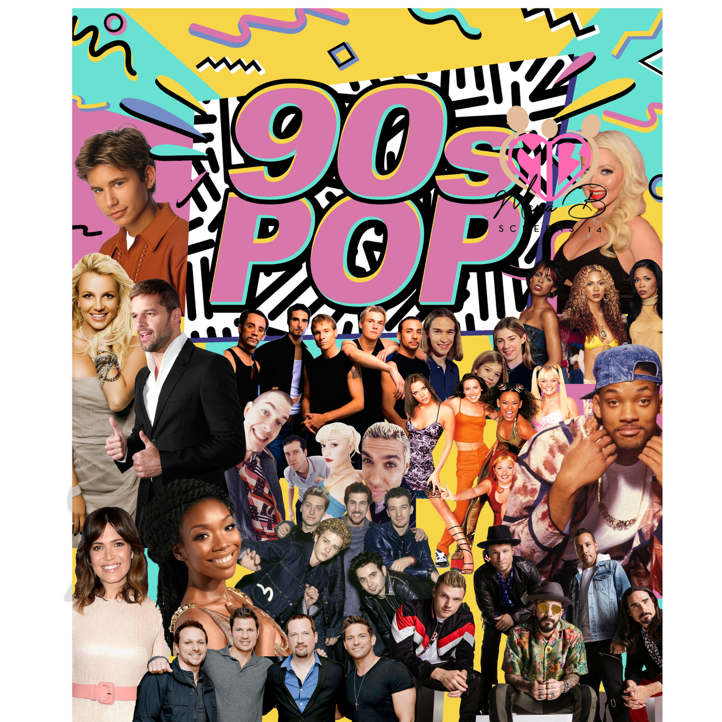 90's pop- Exclusive design