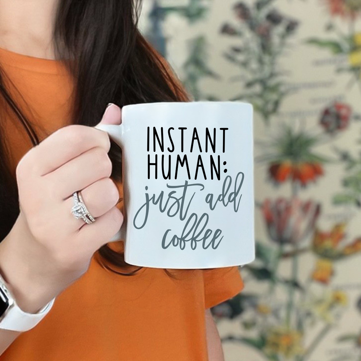 Just add coffee (decal)