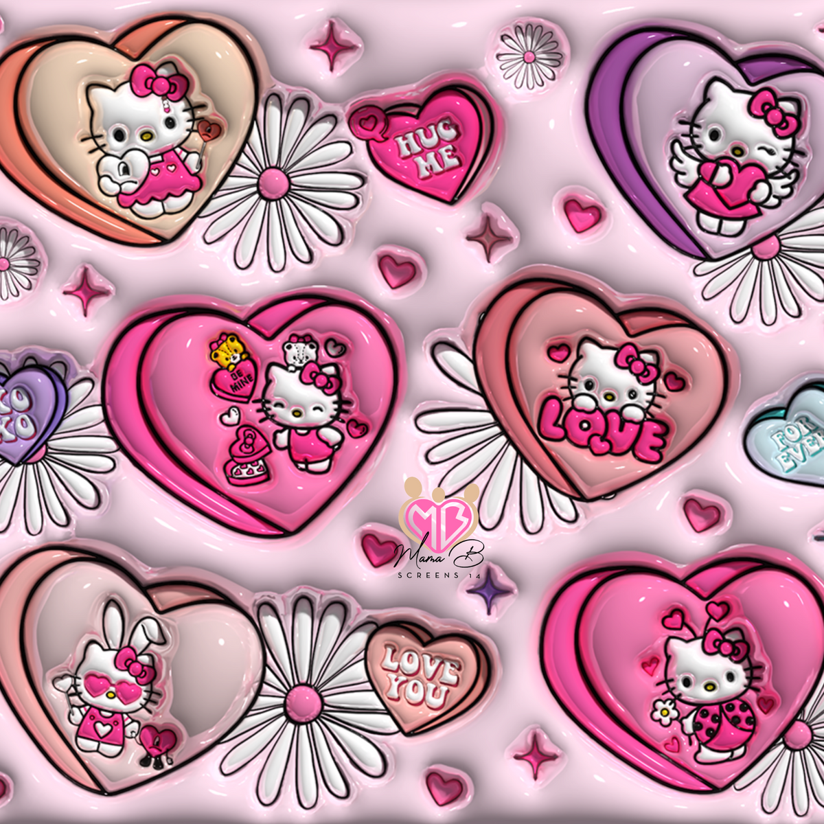 Puff Kitty Puff Kitty Hearts – MamaBscreens14
