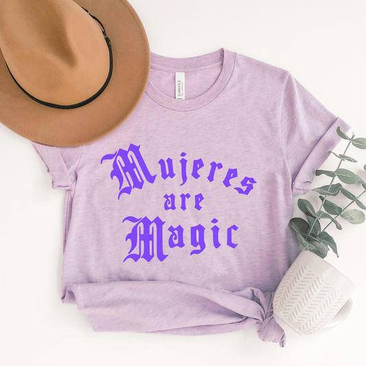 Mujeres are Magic- Periwinkle color