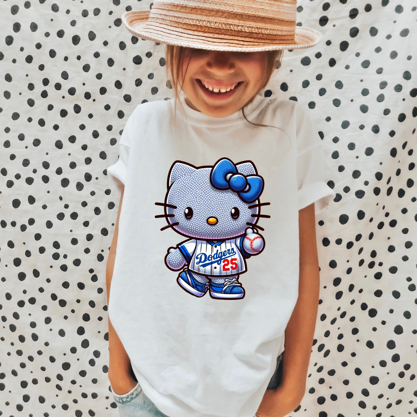 Baseball Kitty - Toddler Size