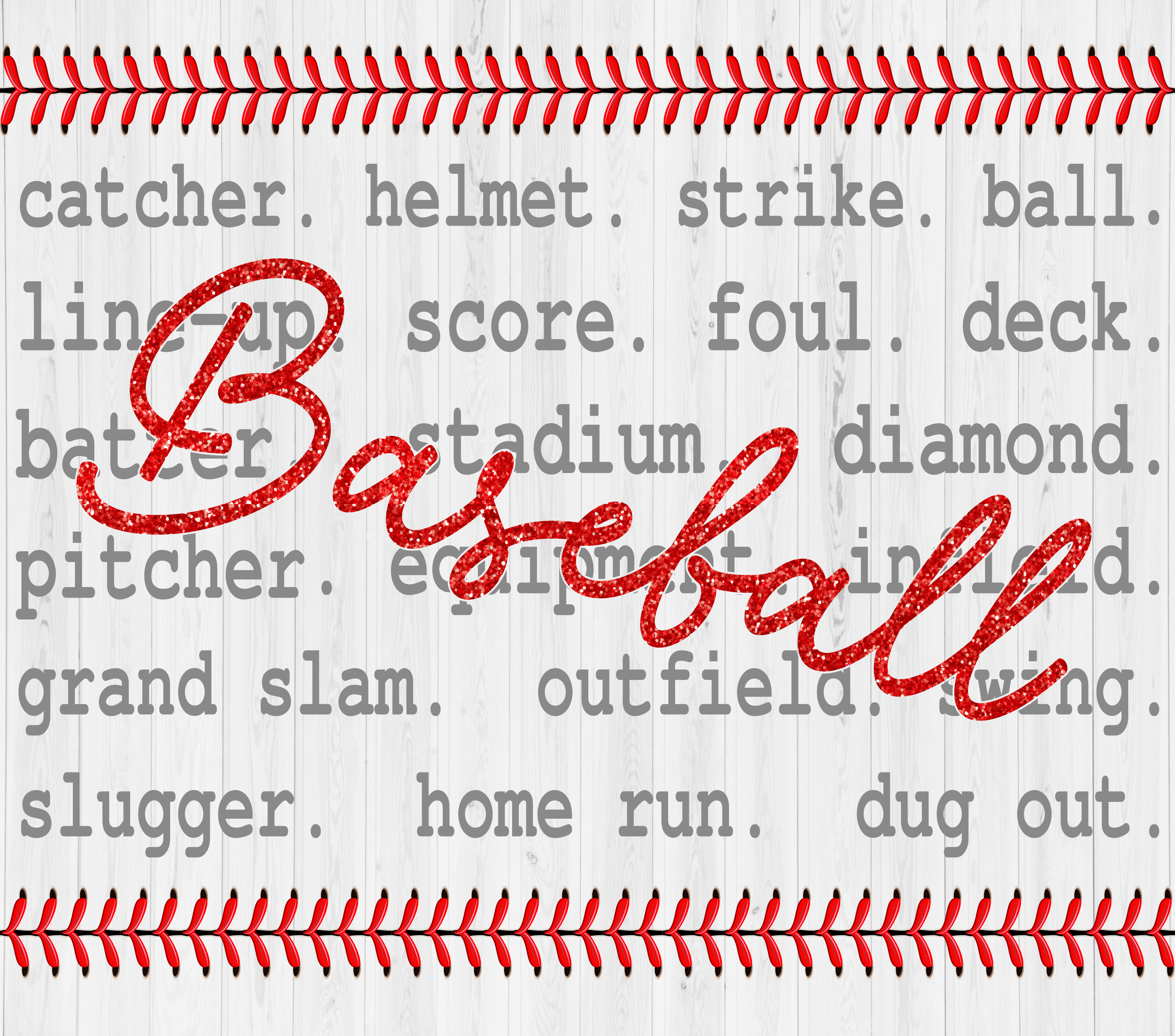 Baseball things – MamaBscreens14