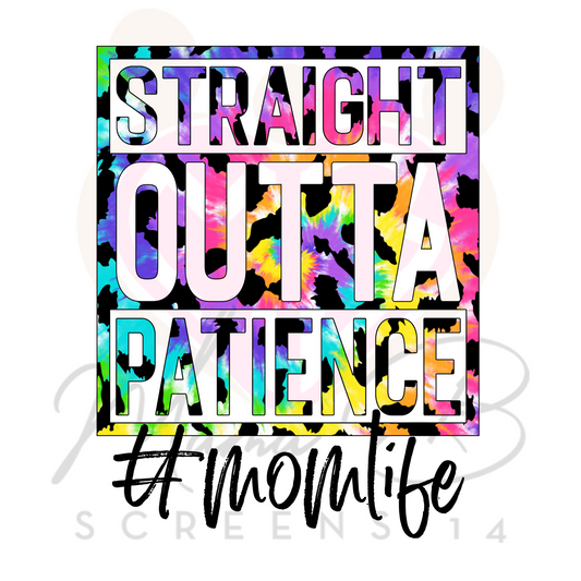 Straight Outta Patience