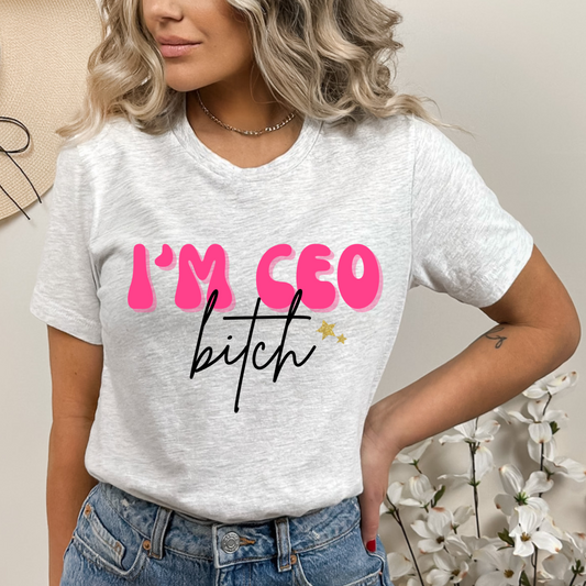 I'm CEO