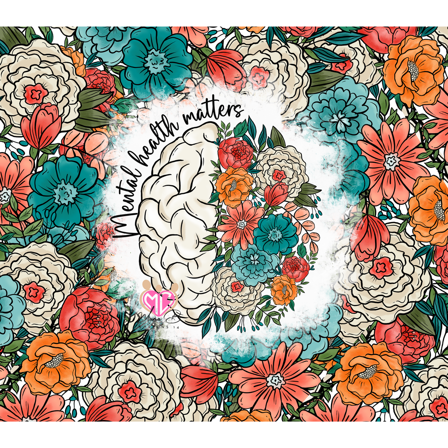 Mental Health Matters- Floral