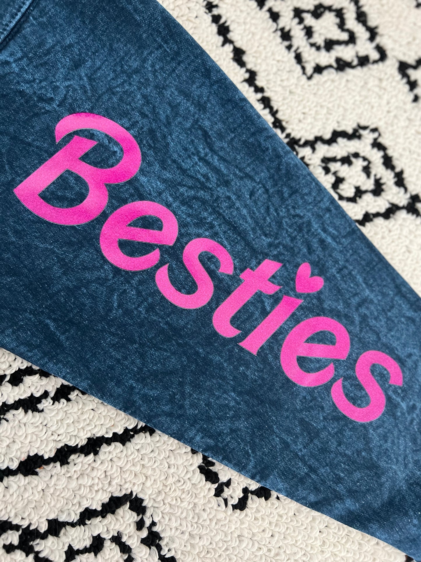 (GLITTER Hot Pink)- Bestie